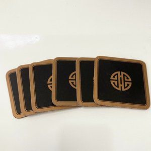 Vintage Pimpernel Acrylic Coaster Set (6) New Unused